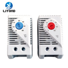 Temperature Controller 0-60 Degree  Small Compact Thermostat for Switchgear